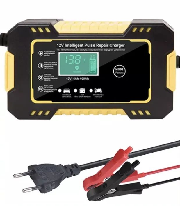 Полностью автоматическое зарядное устройство для АКБ 12В 6A - купить в ...