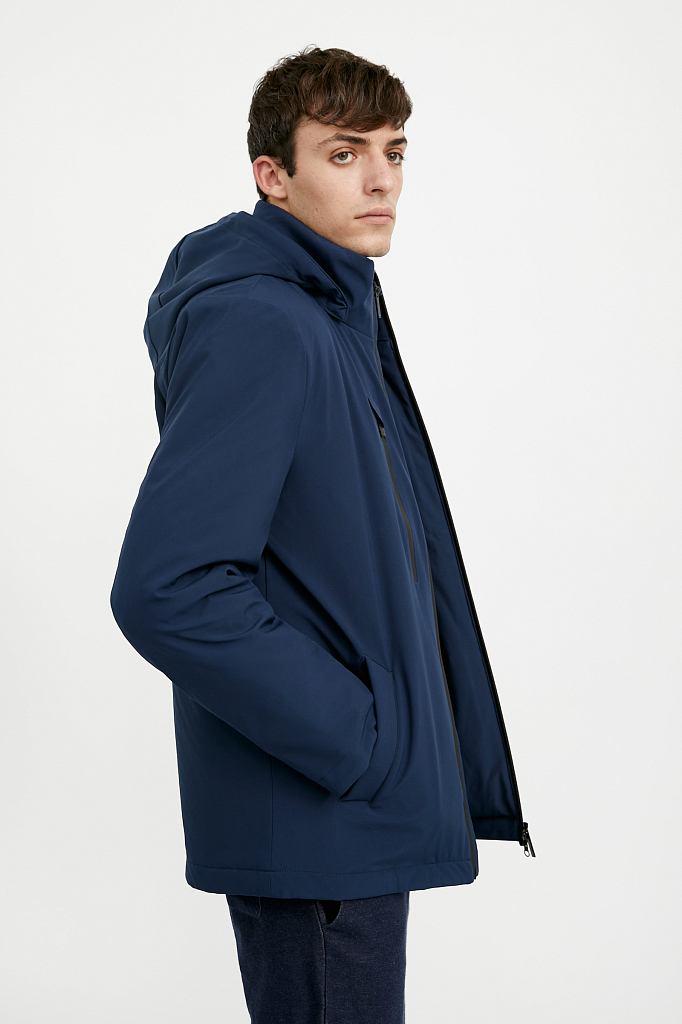 Куртка мужская Finn Flare A20-21006 синяя 2XL