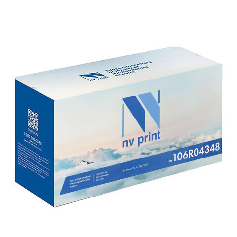 Картридж для лазерного принтера NV Print NV-106R04348, Black, совместимый, купить в Москве, цены в интернет-магазинах на Мегамаркет