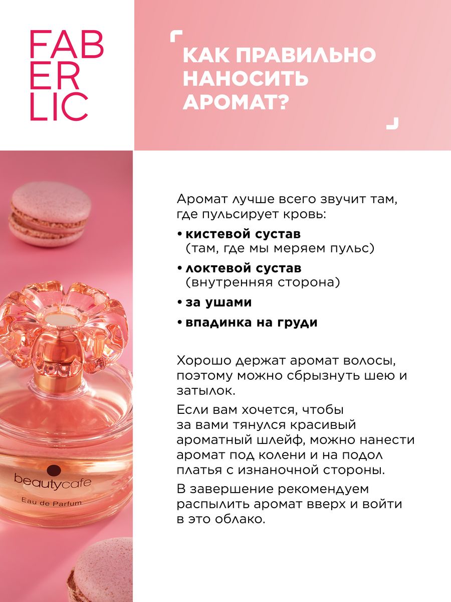 Парфюмерная вода <b>Faberlic</b> Beauty Cafe 50 мл № 2.