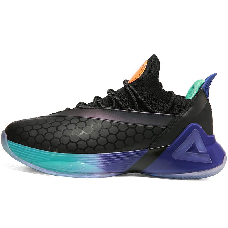 Кроссовки мужские PEAK SPORT Tony Parker Vii черные 45 RU – характеристики  на СберМегаМаркет