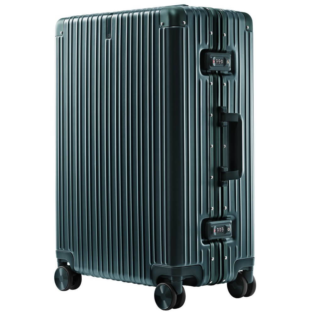 Чемодан унисекс Ninetygo All-round Guard Luggage 24 зелёный, 61,5х43,5х26,5 см - купить в Москве, цены на Мегамаркет | 100061599387