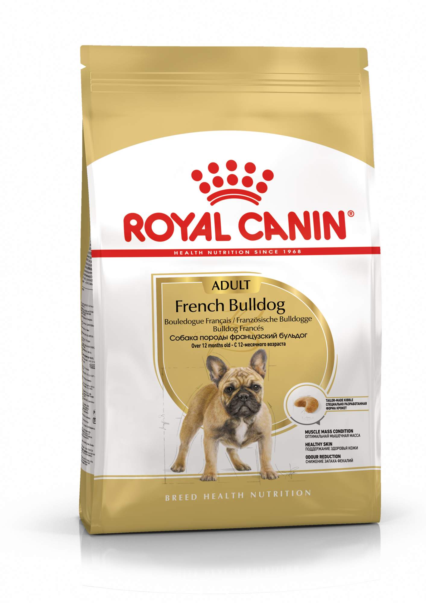 Сухой корм для собак ROYAL CANIN French Bulldog Adult, свинина, птица, 3кг  - отзывы покупателей на маркетплейсе Мегамаркет | Артикул  товара:100023249896