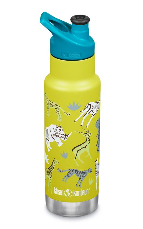 Детская термобутылка Klean Kanteen Insulated Kid Classic Narrow 12oz (355мл) Safari