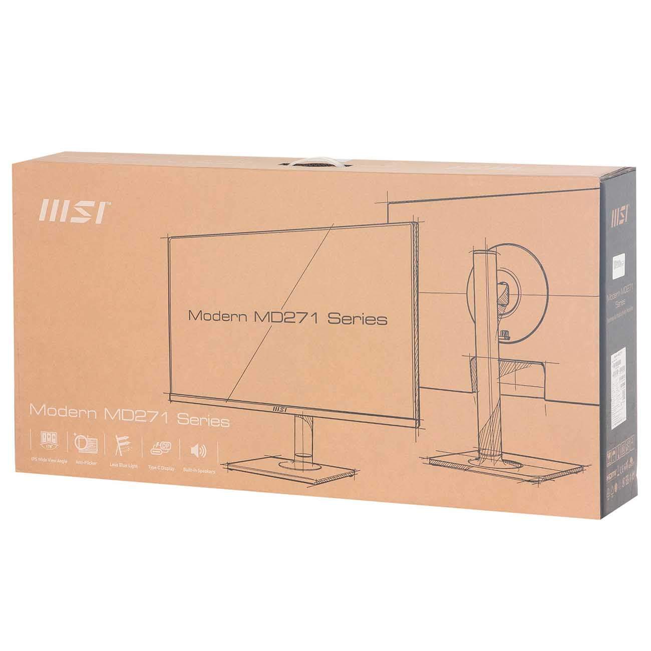 Монитор MSI Modern MD271P Black (1000636817)