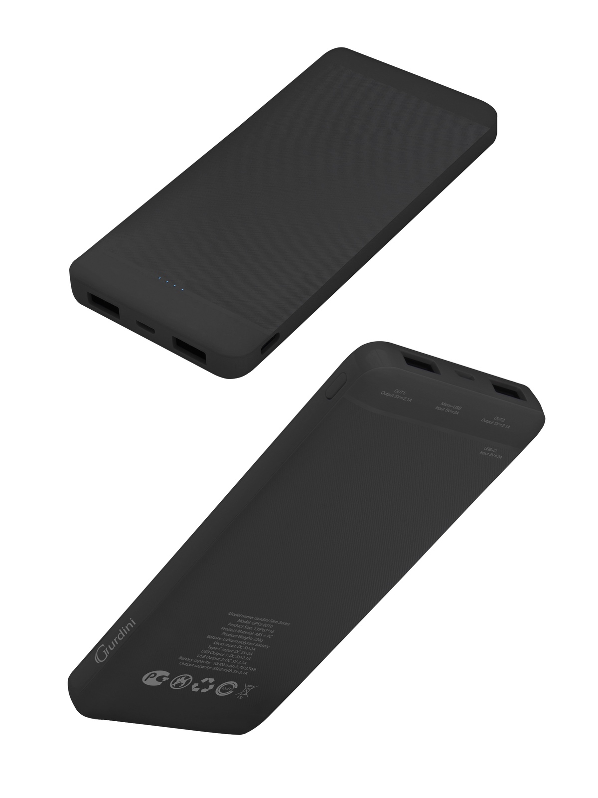 Дополнительный аккумулятор Gurdini Slim Series GPSS-0010B 10000 mAh Black –  отзывы покупателей на маркетплейс Мегамаркет | Артикул: 600003394051