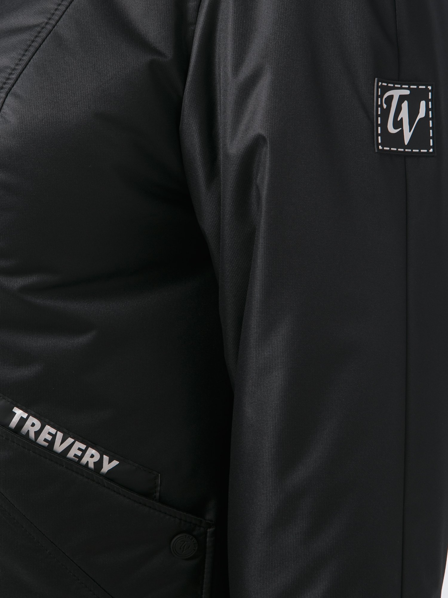 Пальто женское TreVery 83824 черное 76 RU