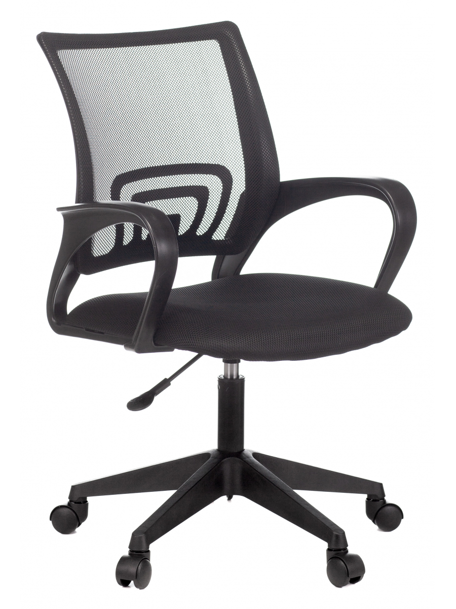 Офисное кресло Бюрократ CH-695NLT/BLACK, черный - купить в Технологии Интерьера, цена на Мегамаркет