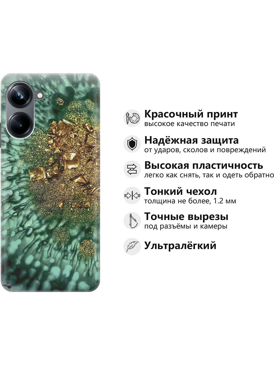 Силиконовый чехол на Realme 10 Pro 