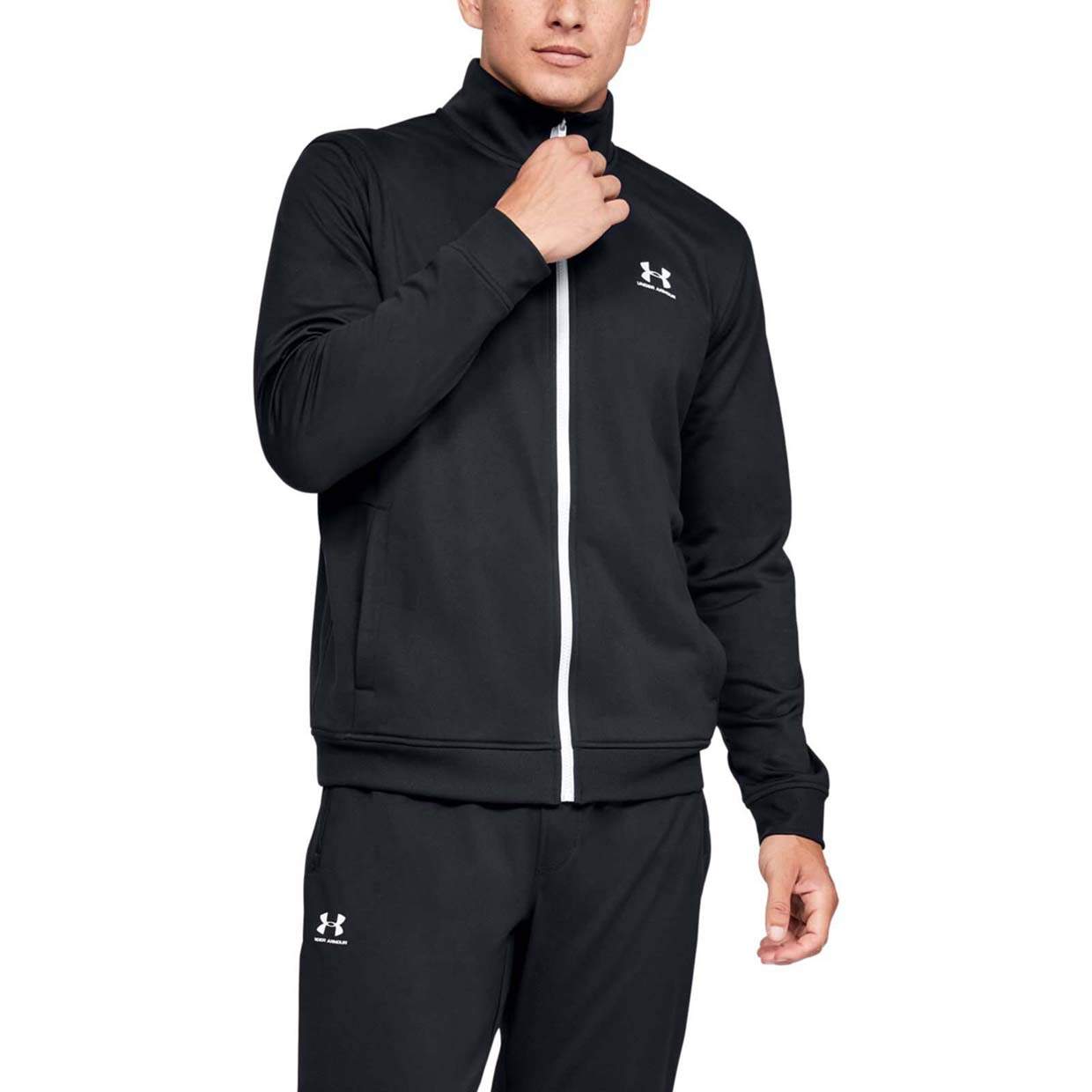 Толстовка мужская Under Armour 1329293 черная M - купить в SportPoint, цена на Мегамаркет