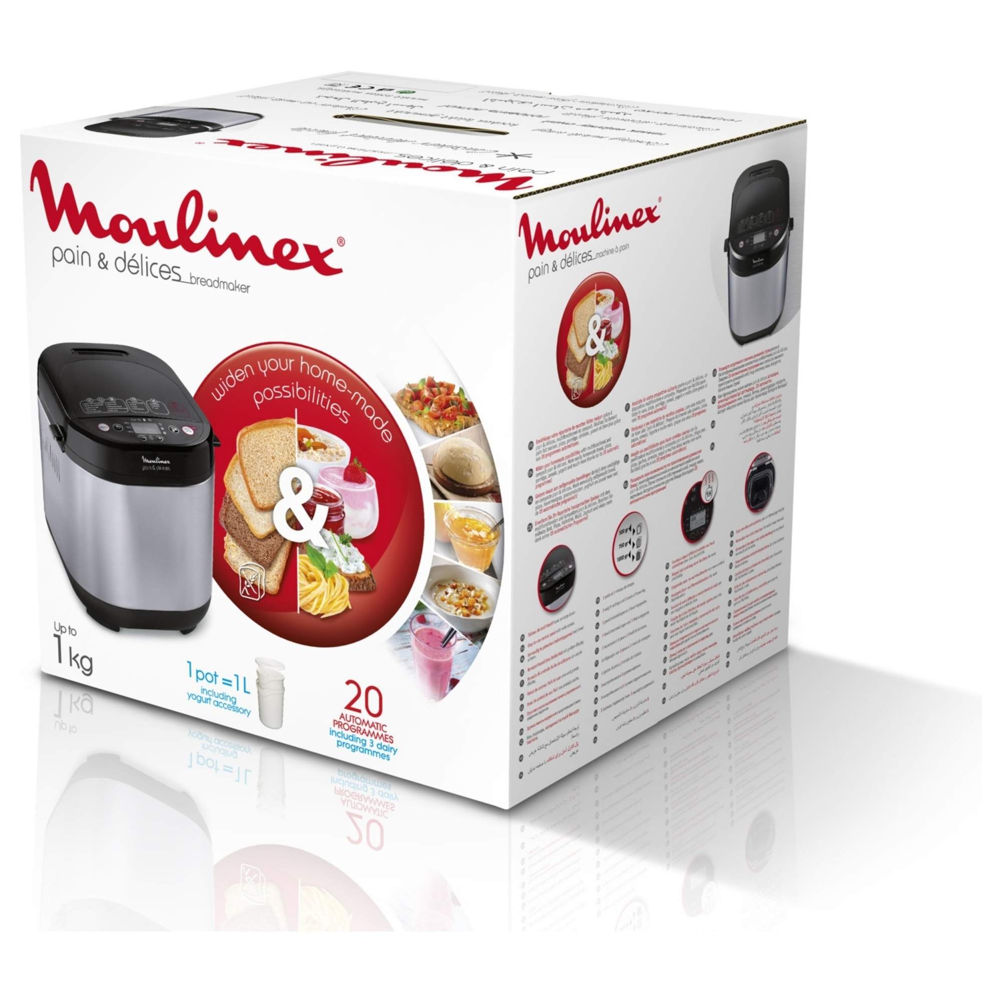 Хлебопечка Moulinex Pain & Delices OW240E30 отзывы покупателей на