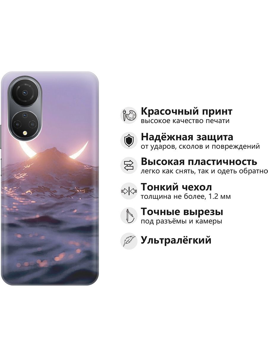 Силиконовый чехол на Honor X7 