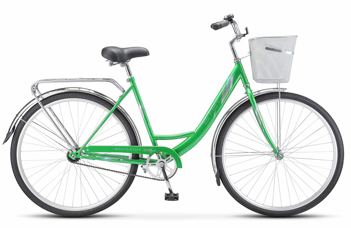 Велосипед STELS Navigator 345 Z010 2018 20" зеленый - купить в Мегамаркет МСК Кузяево, цена на Мегамаркет