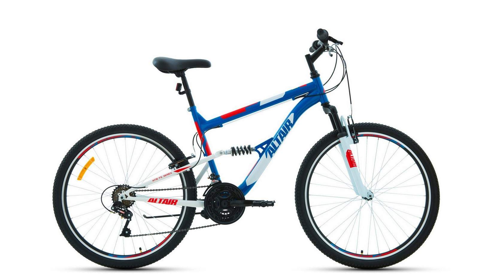 Велосипед Altair FS 1.0 2021 16" синий/красный - купить в Москве, цены на Мегамаркет | 100043582064