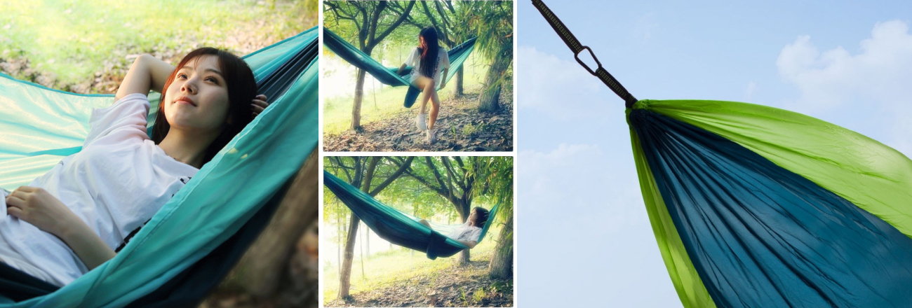 Гамак xiaomi zaofeng parachute cloth hammock green