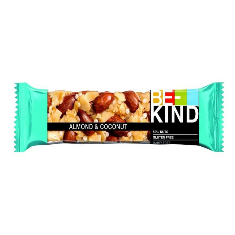 Батончик Be-Kind миндаль-кокос-мед 40 г