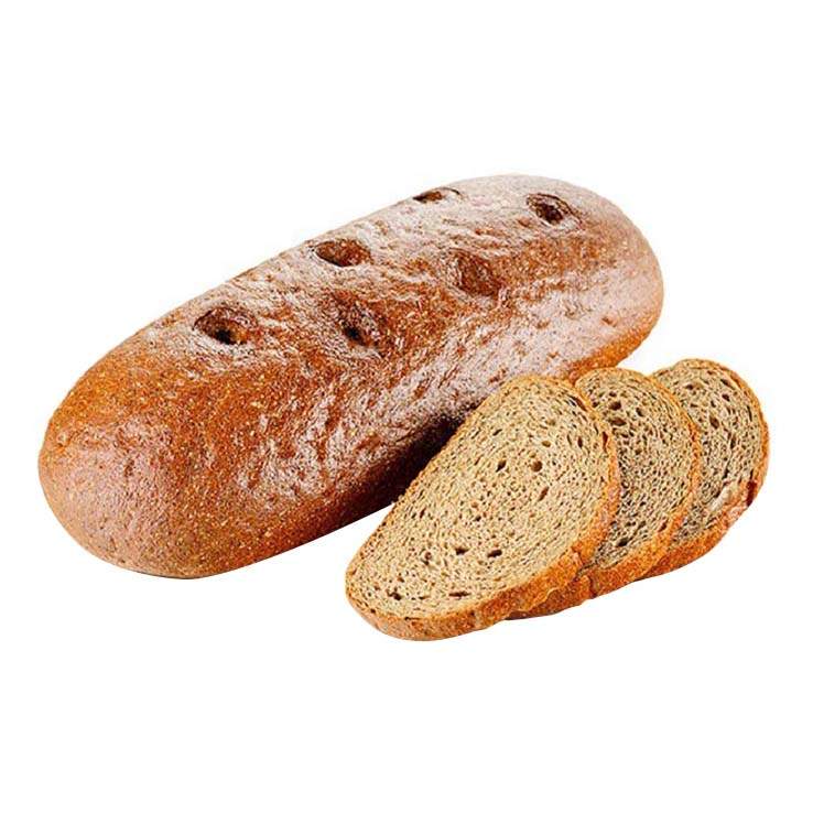 Хлеб серый Королевский хлеб Деревенский пшенично-ржаной 500 г