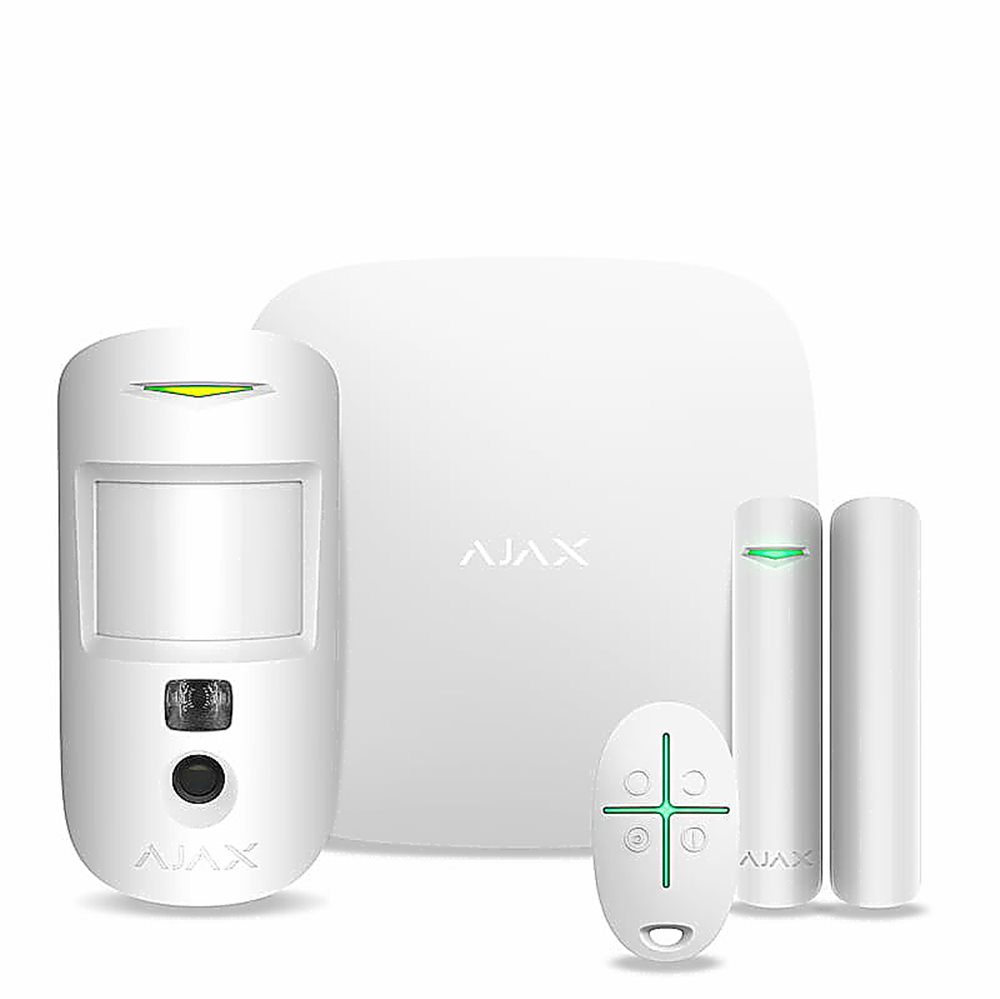 Комплект Ajax StarterKit Cam (HubKit Cam) (белый)