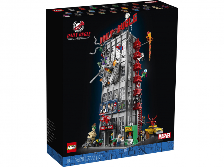 Купить конструктор LEGO Super Heroes Редакция Дейли Бьюгл 76178, цены на Мегамаркет | Артикул: 600004288554