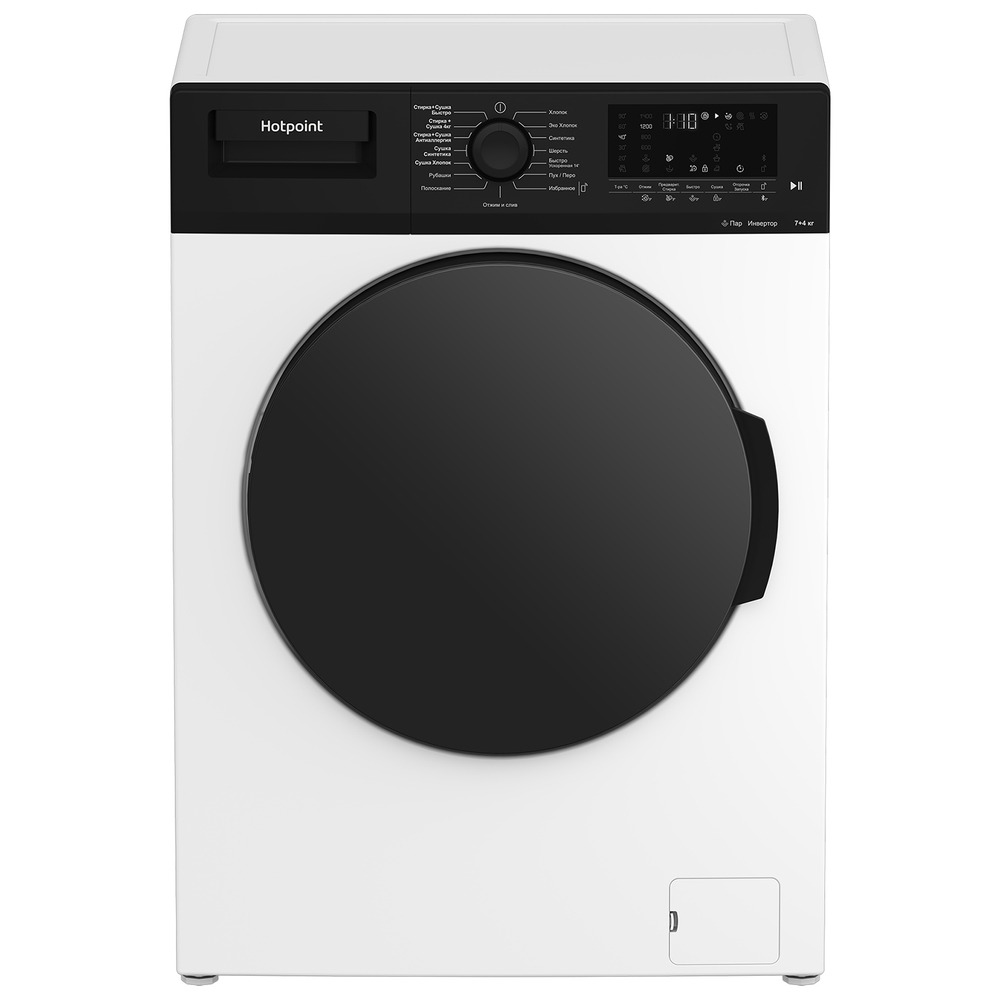 Стиральная машина Hotpoint-Ariston WDS 7448 C7S VBW белый - купить в Эльдорадо, цена на Мегамаркет