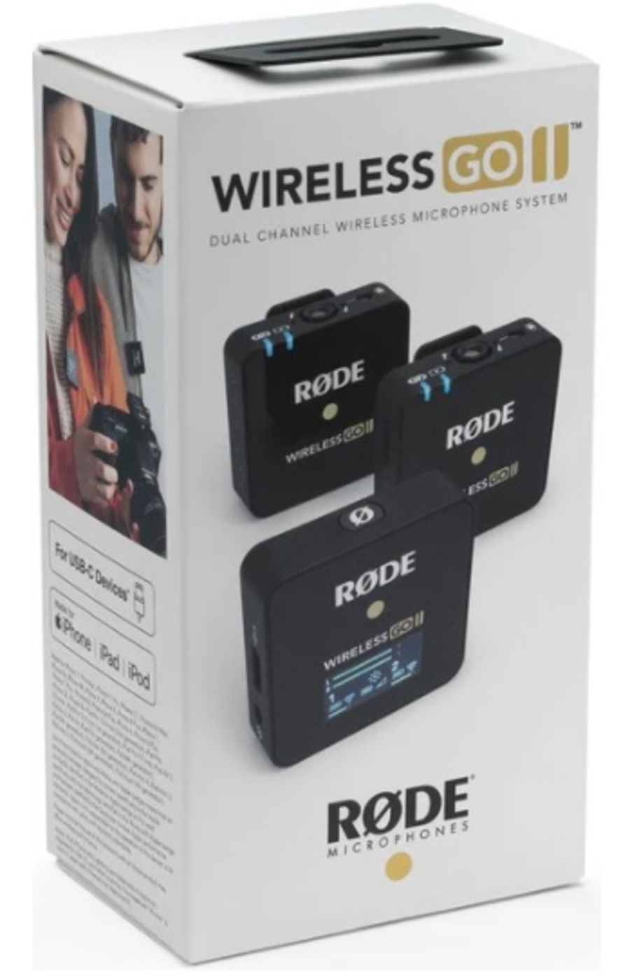 Микрофон Rode Wireless GO II Black, купить в Москве, цены в интернет-магазинах на Мегамаркет