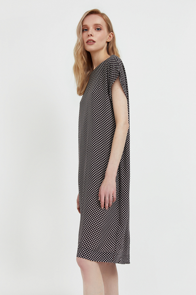 Платье женское Finn Flare S21-14087 черное XL