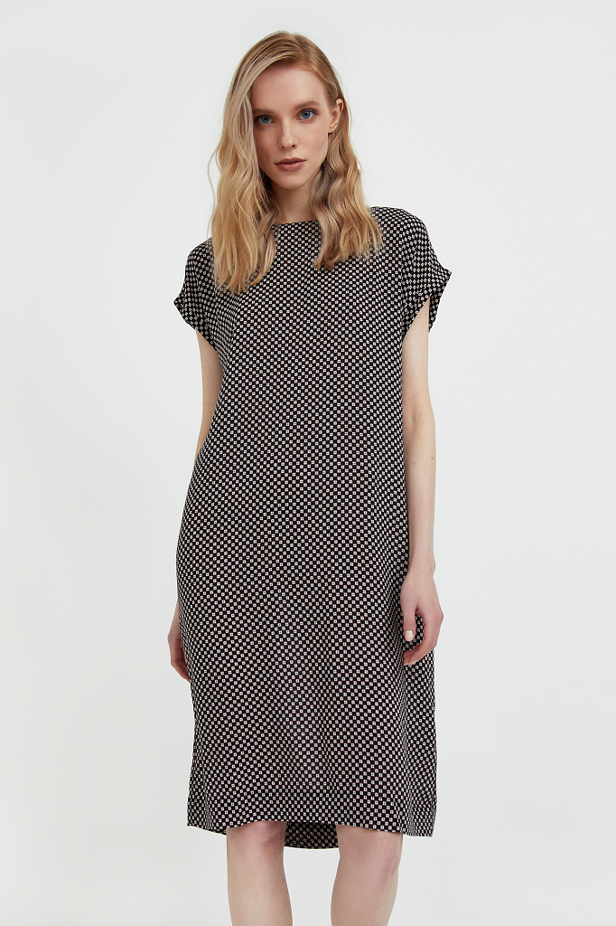 Платье женское Finn Flare S21-14087 черное XL