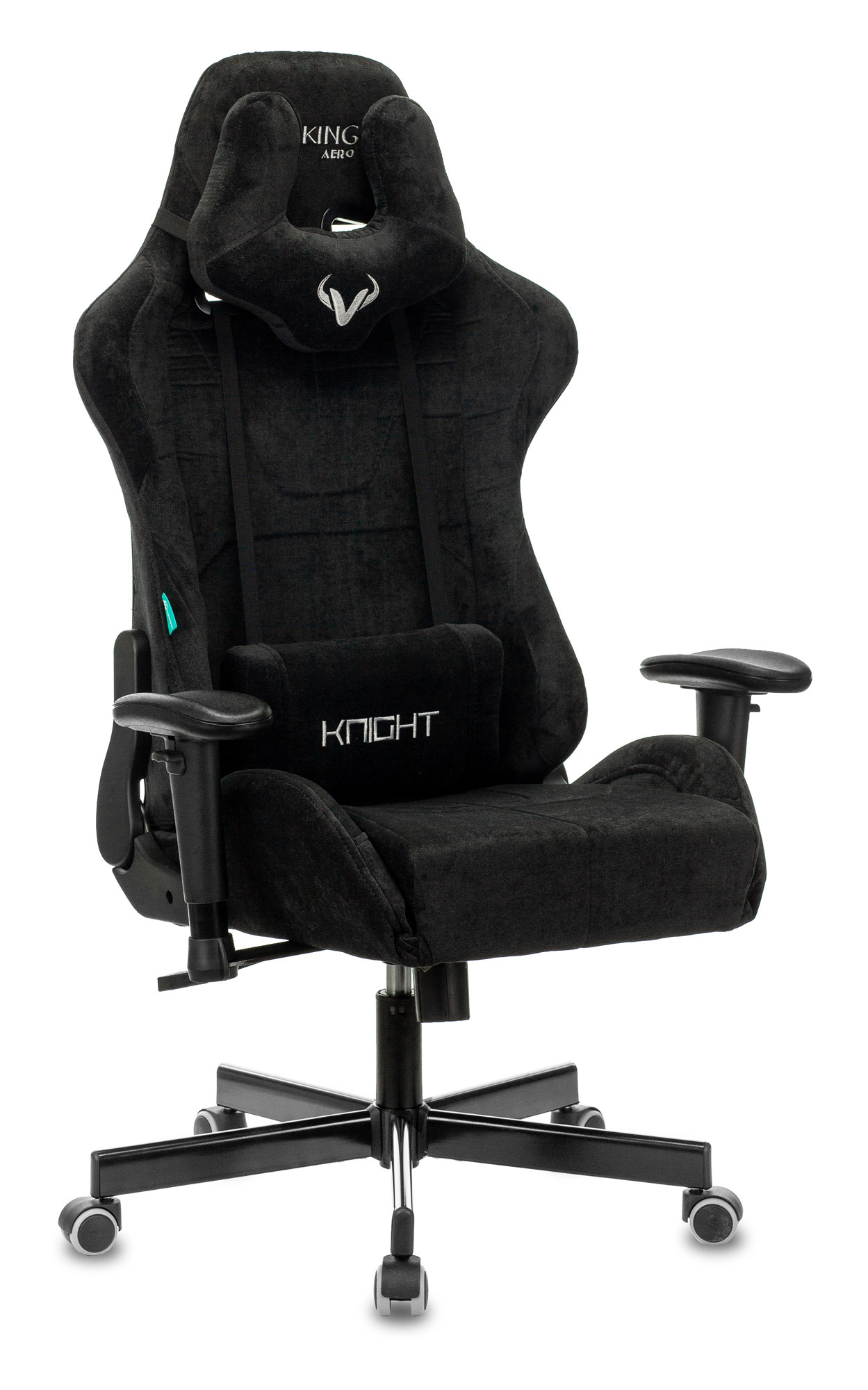 Кресло игровое ZOMBIE VIKING KNIGHT LT20 FABRIC черный крестовина металл - отзывы покупателей на Мегамаркет