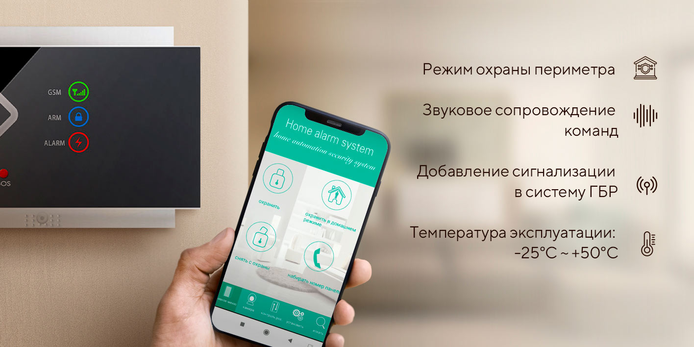 Беспроводная охранная GSM сигнализация Ps-Link G10A - купить в PS-link МСК,  цена на Мегамаркет