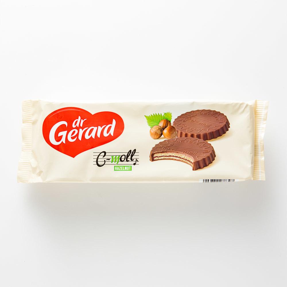 Купить вафли Dr Gerard C-moll в шоколадной глазури, с кремом какао и ...