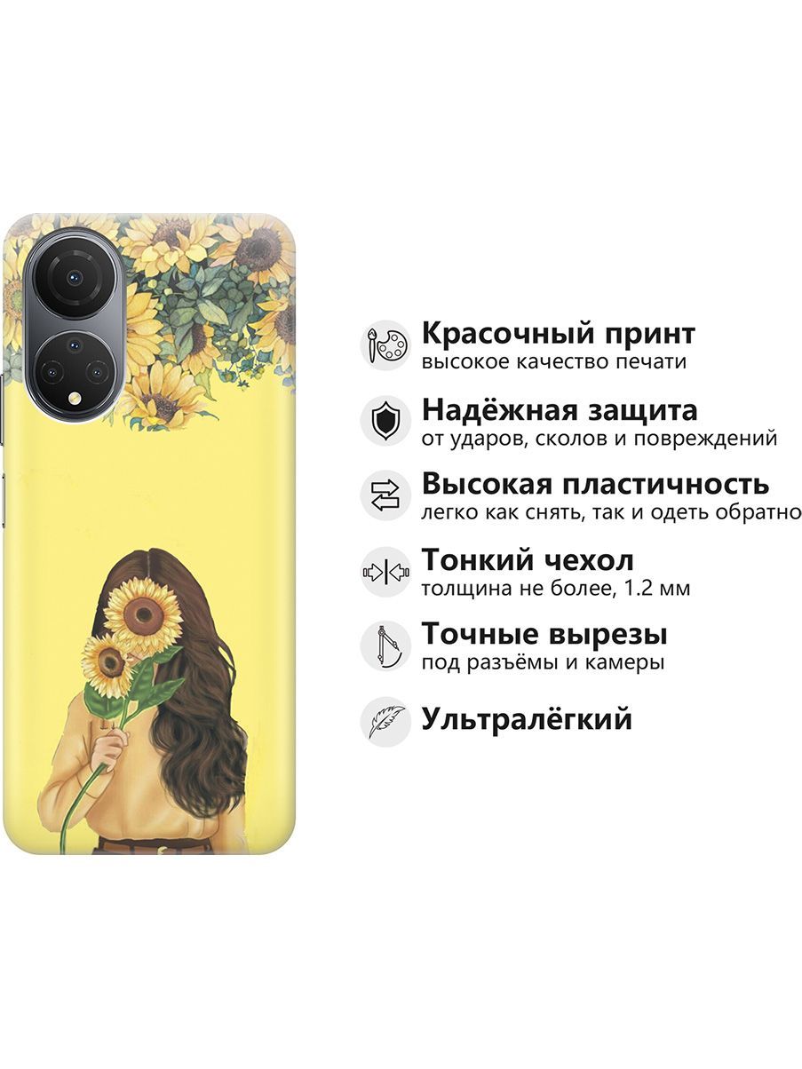 Силиконовый чехол на Honor X7 