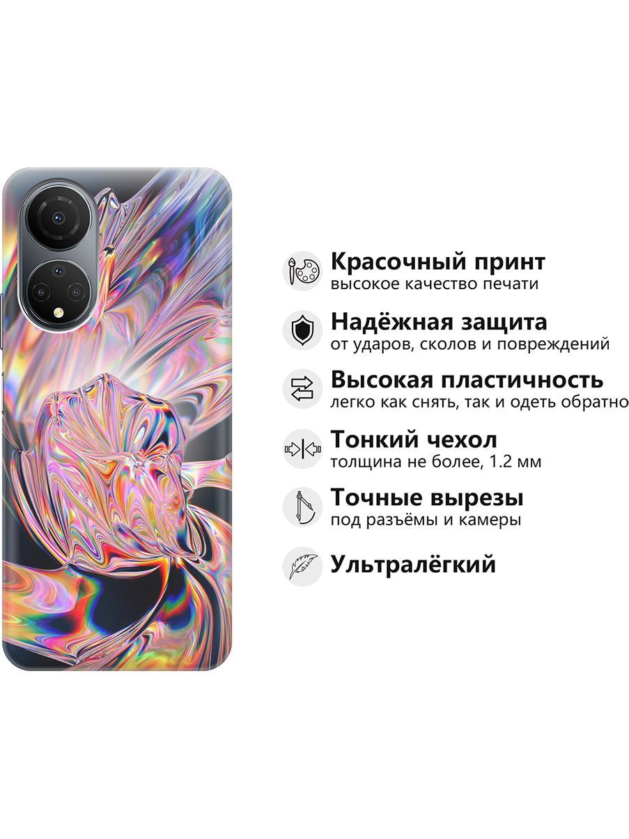 Силиконовый чехол на Honor X7 