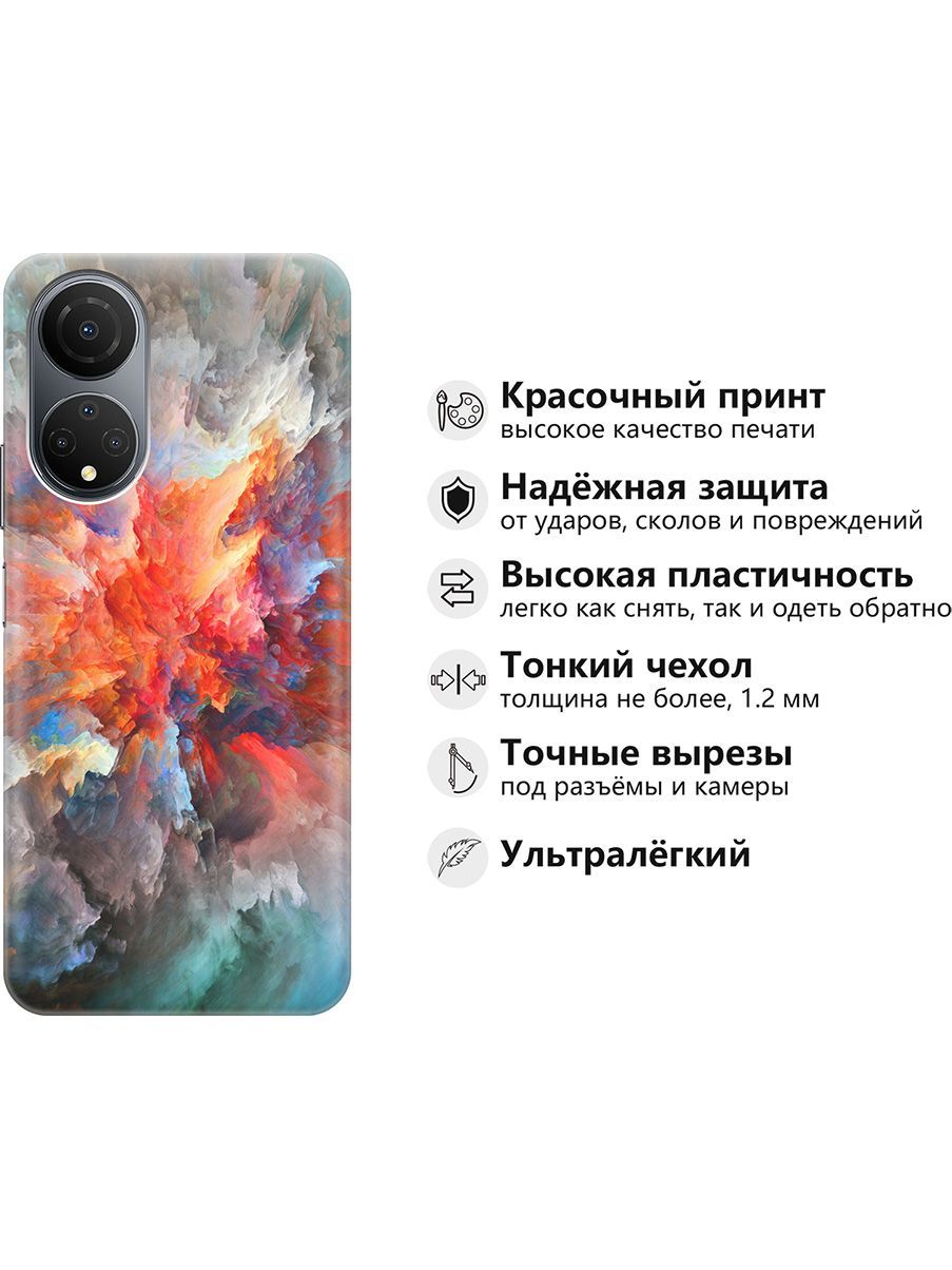 Силиконовый чехол на Honor X7 