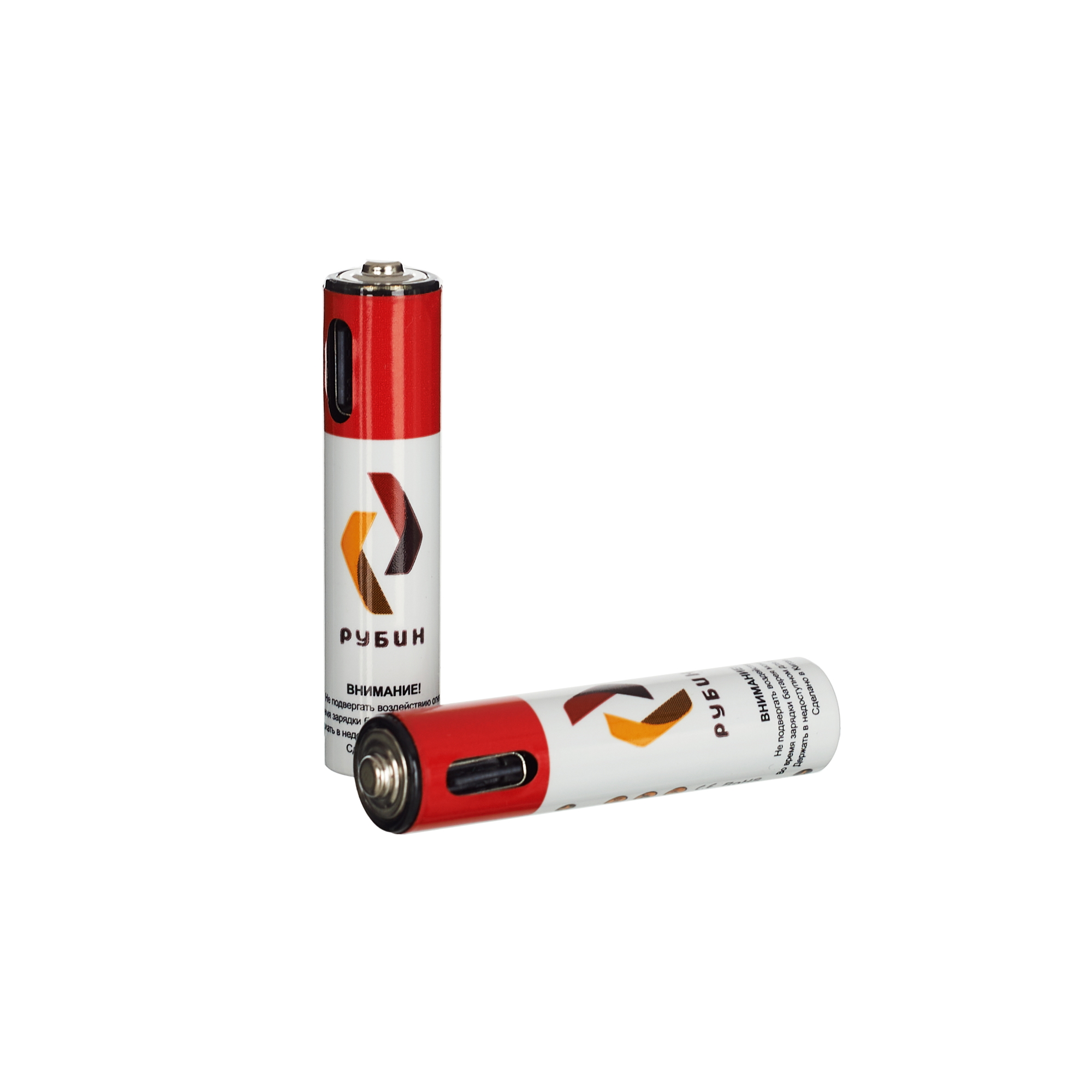 Аккумуляторная батарейка LI-ION РУБИН ААА 1,5В (600mWh USB Type-C) 2шт ...