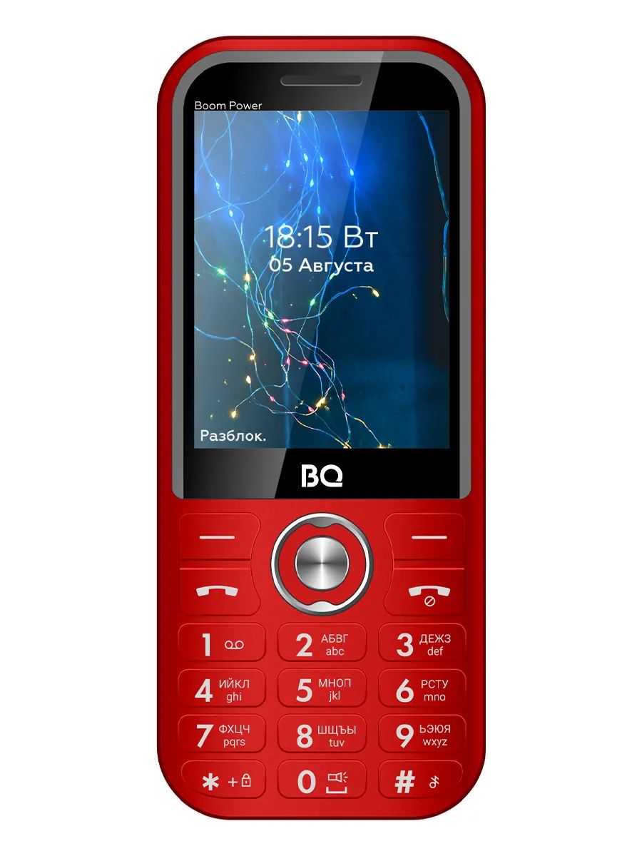 Мобильный телефон BQ Mobile BQ-2826 Boom Power Red, купить в Москве, цены в  интернет-магазинах на Мегамаркет