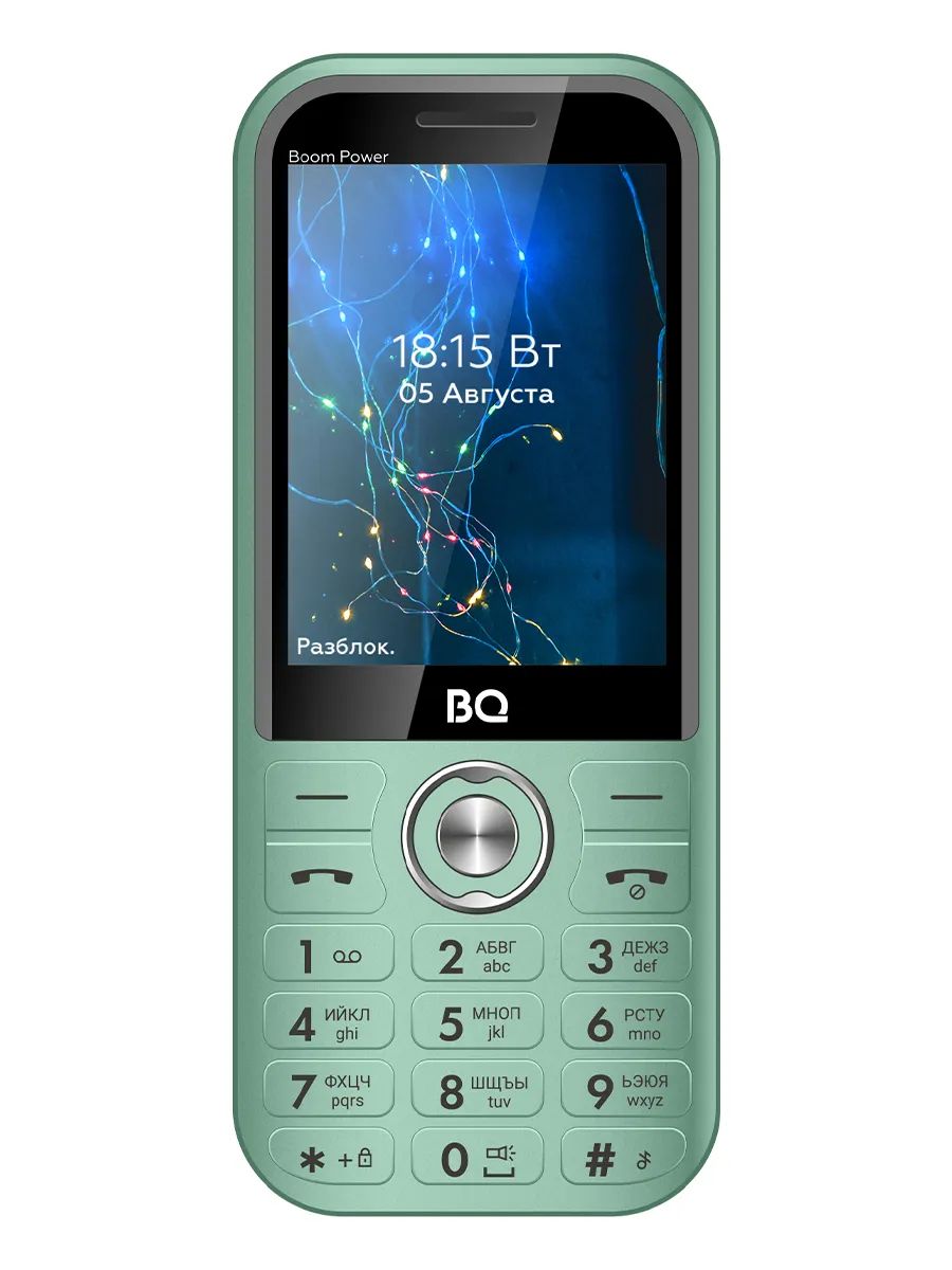 Мобильный телефон BQ Mobile BQ-2826 Boom Power Mint, купить в Москве, цены  в интернет-магазинах на Мегамаркет