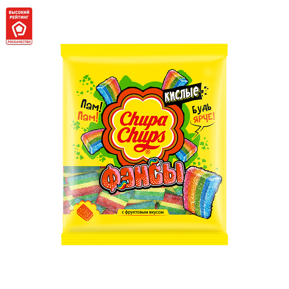 Купить мармелад Chupa Chups кислые фансы 150 г, цены на Мегамаркет |  Артикул: 100028790858