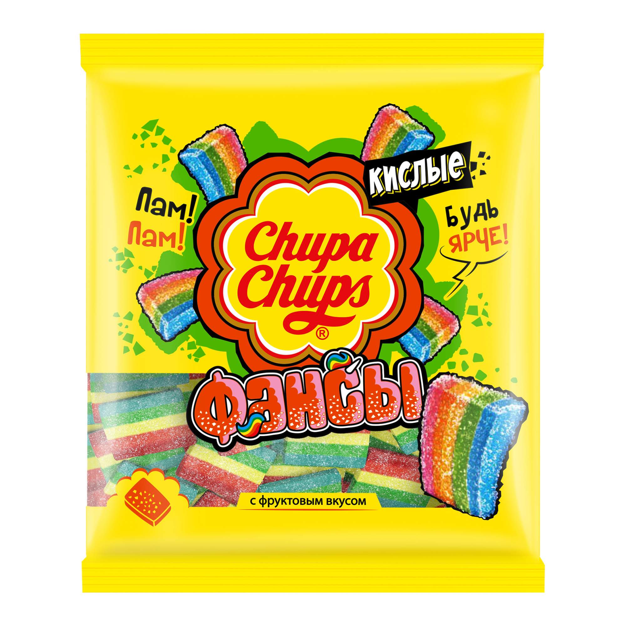 Chupa chups Фансы жевательный мармелад 150 г