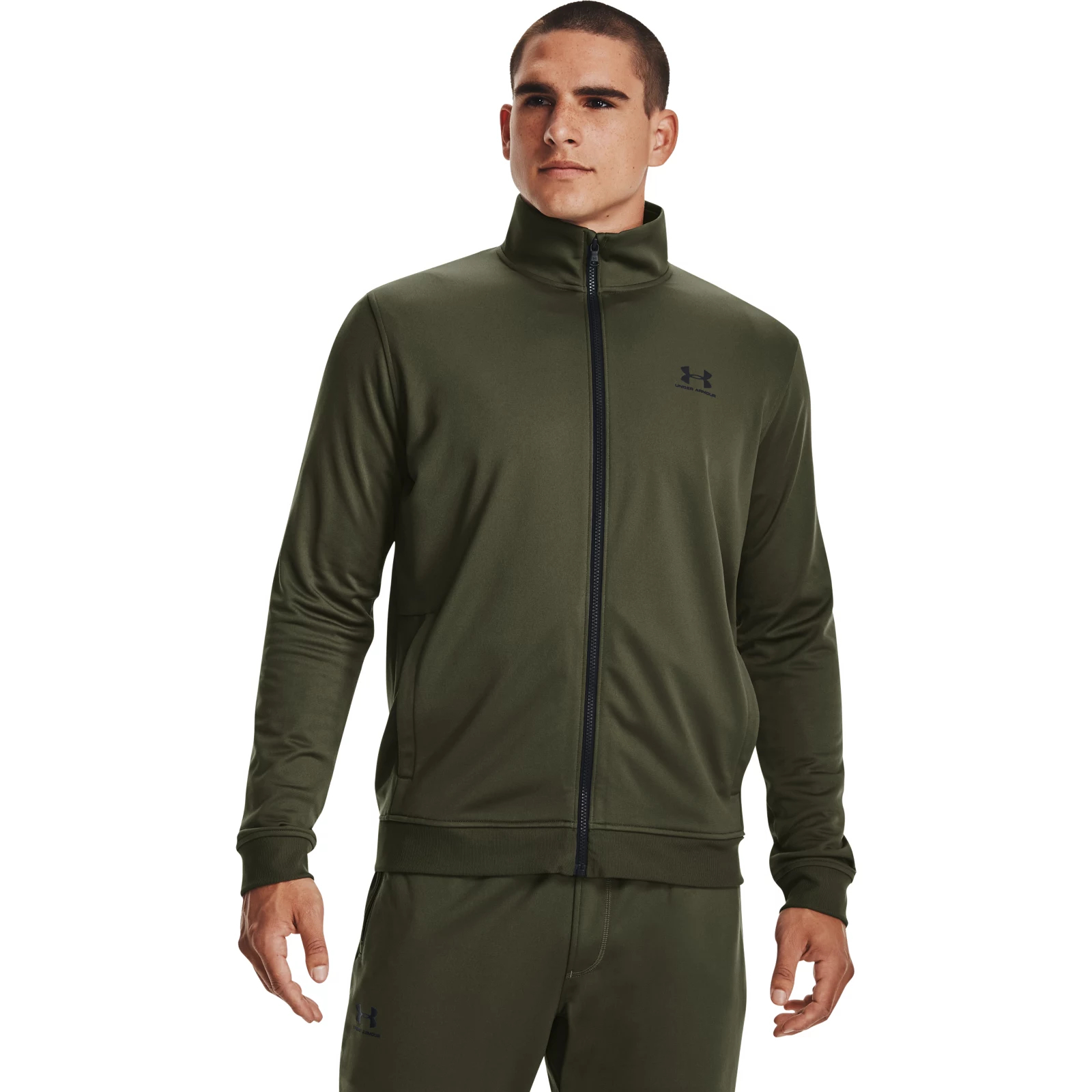 Олимпийка мужская Under Armour 1329293-390 зеленая XL