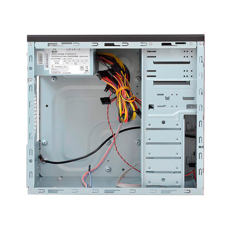 Правильное расположение блока питания в корпусе Корпус компьютерный InWin EMR065BL Black - купить в Betechno, цена на Мегамаркет