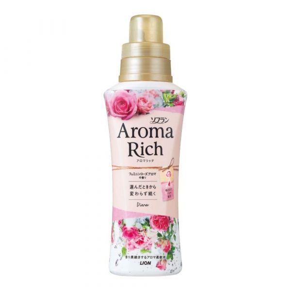 Кондиционер для белья Lion Aroma Rich Diana 520 мл - купить в Москве, цены на Мегамаркет | 600005597004