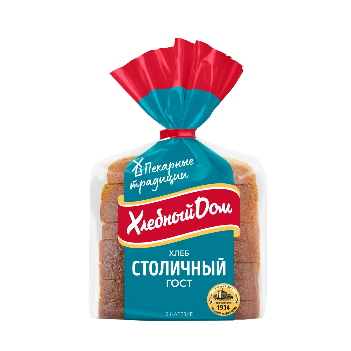 Купить хлеб столичный пол.нар.350г хд, цены на Мегамаркет | Артикул:  100027309908