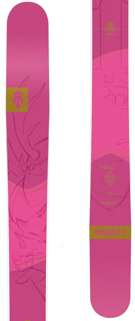 Горные Лыжи Majesty 2021-22 Velvet Pink/Magenta (См:170)