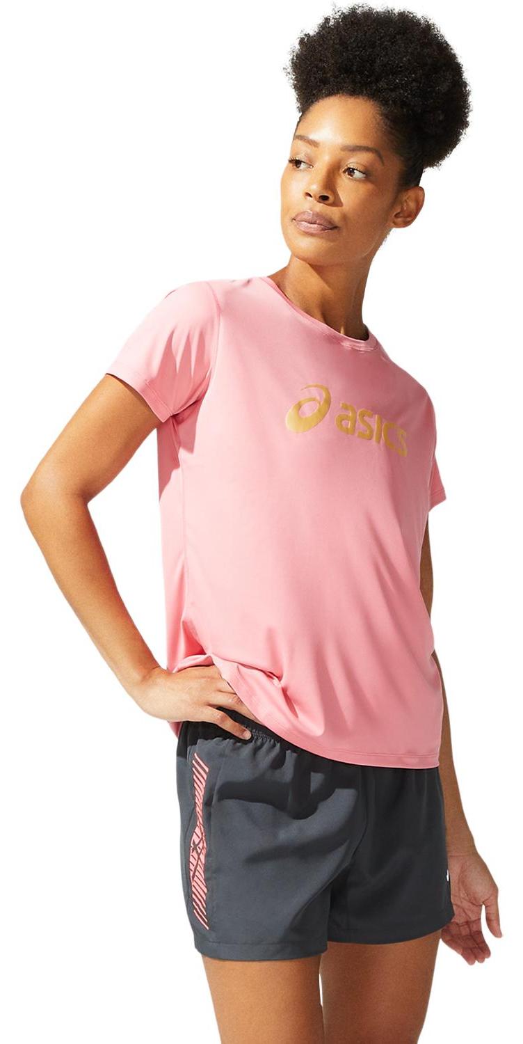 Футболка женская Asics 2012B947_100 розовая XS