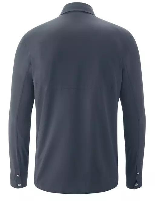 Рубашка мужская Maier Sports 147603_0922 синяя 54 EU
