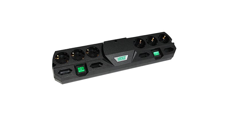 Сетевой фильтр Most (TRG-B-2) 10 розеток, 2м, черный - купить в Москве ...