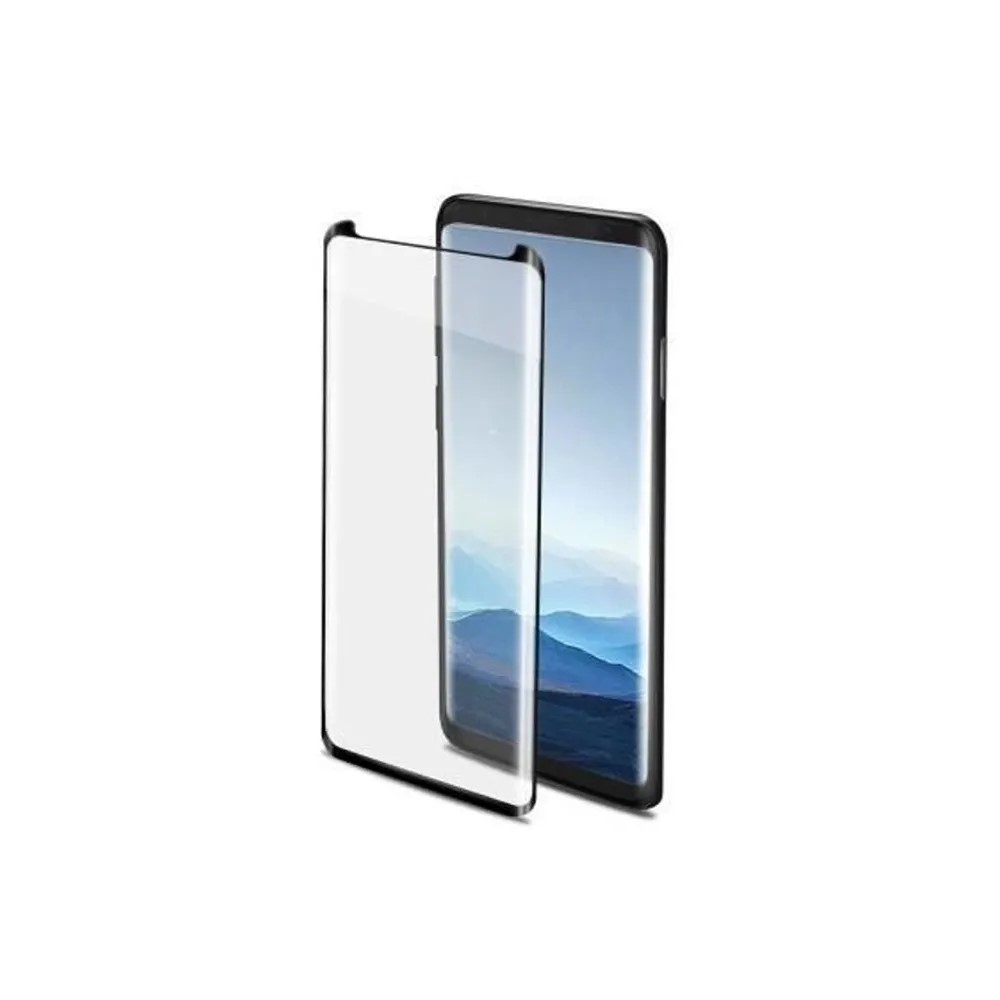 Стекло защитное Celly 3D Glass для Samsung Galaxy Note 9 глянцевое чёрное –  купить в Москве, цены в интернет-магазинах на Мегамаркет