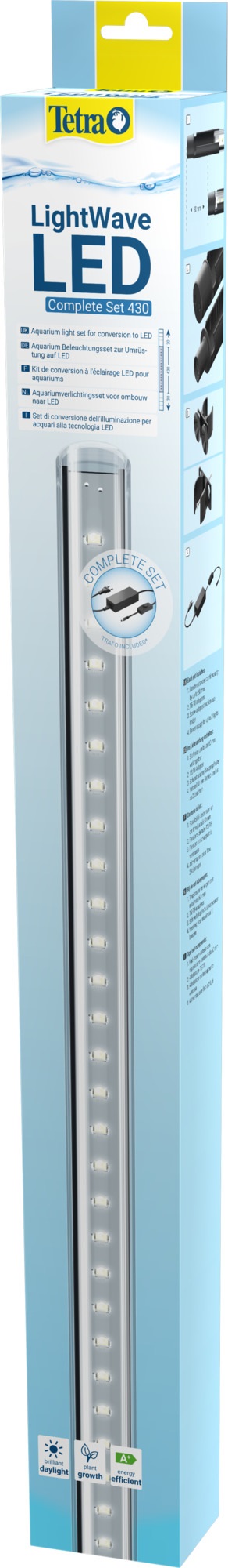 Светильник для аквариума Tetra LightWave Set 430 для , 15,8 Вт, 7863 К, 36.5 см