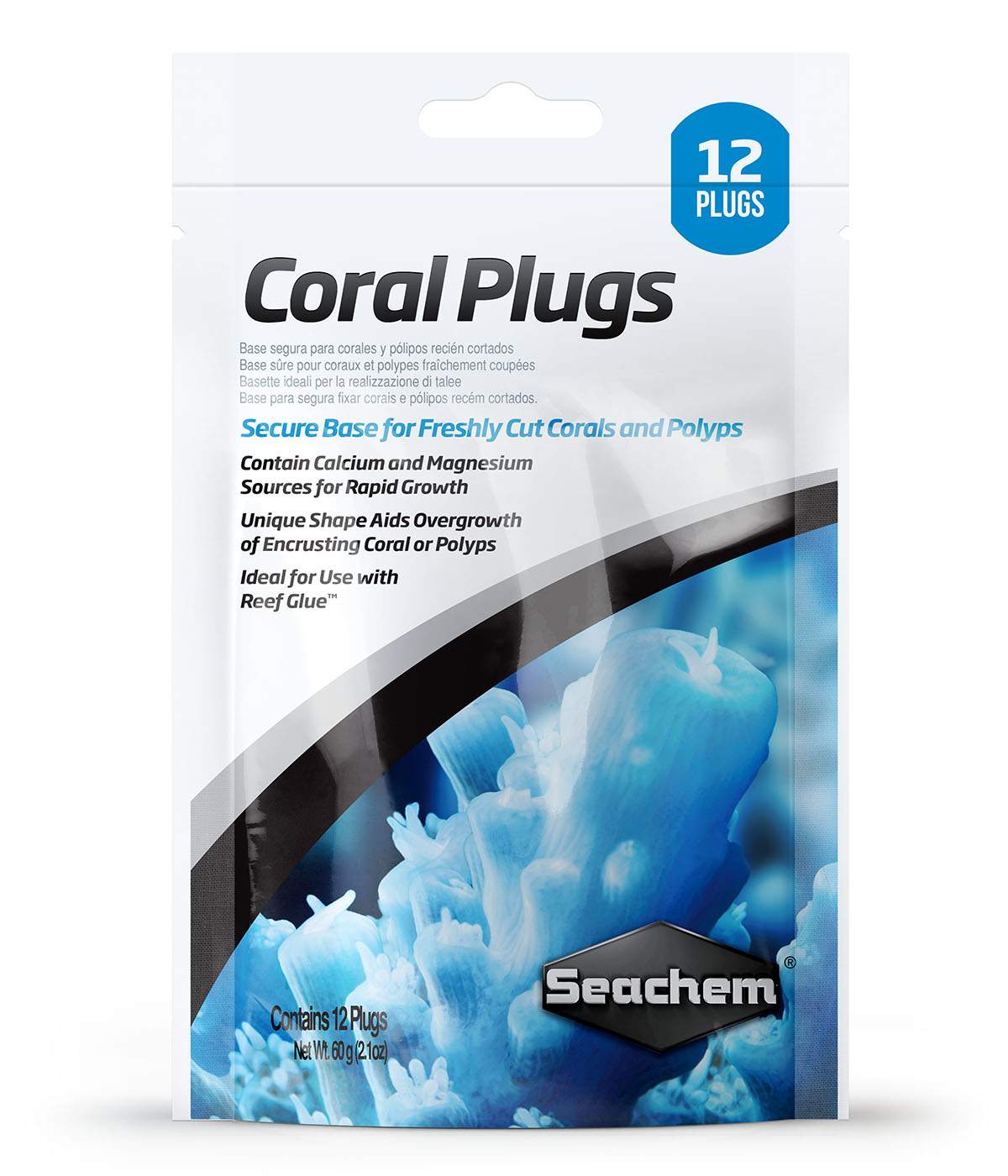 Удобрение для аквариумных растений Seachem Coral Plugs 12шт