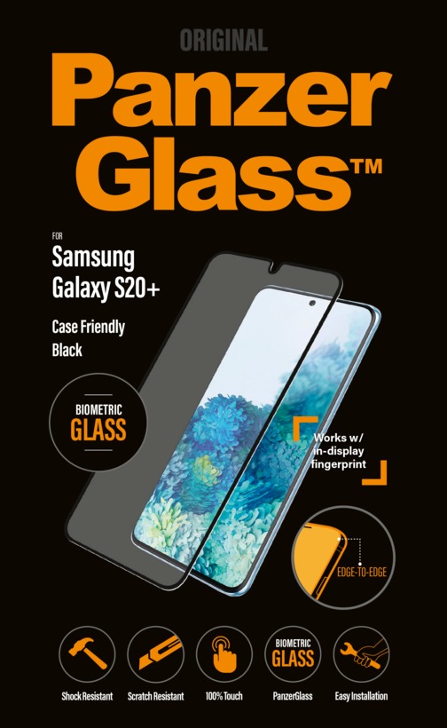 Защитное стекло PanzerGlass BiometrikGlass для Galaxy S20+